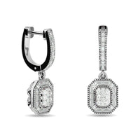 Thumbnail for Diamond 3/4 ct tw Fashion Earrings in 14K White Gold