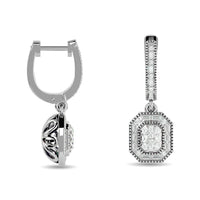 Thumbnail for Diamond 3/4 ct tw Fashion Earrings in 14K White Gold