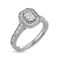 Thumbnail for Diamond 1/2 ct tw Engagement Ring in 14K White Gold