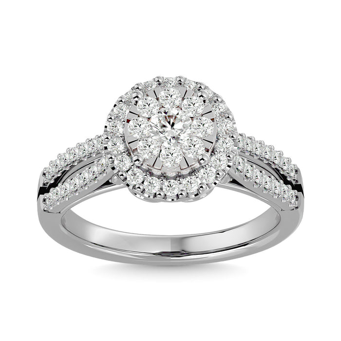 Diamond 3/4 ct tw Engagement Ring in 14K White Gold