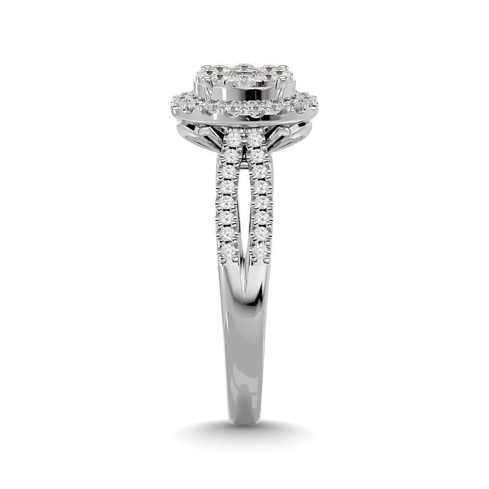 Diamond 3/4 ct tw Engagement Ring in 14K White Gold