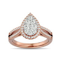 Thumbnail for Diamond Engagement Ring 3/4 ct tw in 14K Rose Gold