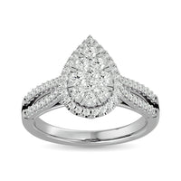 Thumbnail for Diamond Engagement Ring 3/4 ct tw in 14K White Gold