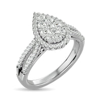 Thumbnail for Diamond Engagement Ring 3/4 ct tw in 14K White Gold