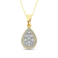 Thumbnail for Diamond Fashion Pendant 5/8 ct tw Round Cut in 14K Yellow Gold