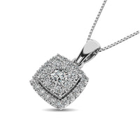 Thumbnail for Diamond Fashion Pendant 5/8 ct tw Round Cut in 14K White Gold
