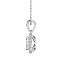 Thumbnail for Diamond Fashion Pendant 5/8 ct tw Round Cut in 14K White Gold