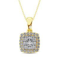 Thumbnail for Diamond Fashion Pendant 5/8 ct tw Round Cut in 14K Yellow Gold