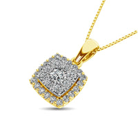 Thumbnail for Diamond Fashion Pendant 5/8 ct tw Round Cut in 14K Yellow Gold
