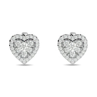 Thumbnail for Diamond 1 ct tw Stud Earrings in 14K White Gold