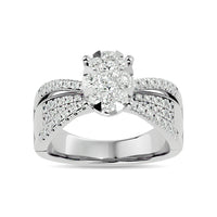 Thumbnail for Diamond 1 ct tw Engagement Ring in 14K White Gold