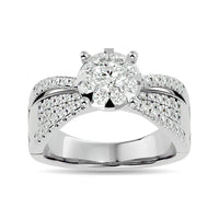 Thumbnail for Diamond 1 Ct.Tw. Engagement Ring in 14K White Gold