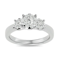 Thumbnail for Diamond 3/4 ct tw Round Cut Engagement Ring  in 14K White Gold