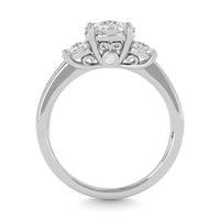 Thumbnail for Diamond 3/4 ct tw Round Cut Engagement Ring  in 14K White Gold