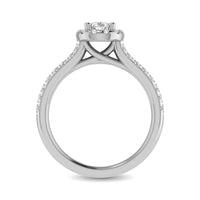 Thumbnail for 14KT White Gold 1Ct.Tw. Diamond keyani Bridal Ring
