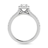 Thumbnail for 14KT White Gold 1Ct.Tw. Diamond keyani Bridal Ring