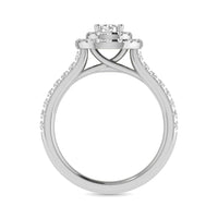 Thumbnail for 14KT White Gold 1Ct.Tw. Diamond keyani Bridal Ring