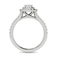 Thumbnail for 14KT White Gold 1Ct.Tw. Diamond keyani Bridal Ring