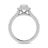 Thumbnail for 14KT White Gold 1Ct.Tw. Diamond keyani Bridal Ring