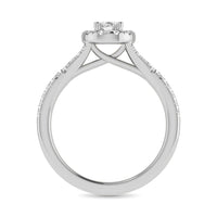 Thumbnail for 14KT White Gold 1Ct.Tw. Diamond keyani Bridal Ring