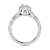 Thumbnail for 14KT White Gold 1Ct.Tw. Diamond keyani Bridal Ring