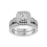 Thumbnail for Diamond 1 1/3 Ct.Tw. Bridal Ring in 14K White Gold