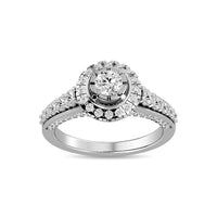 Thumbnail for Diamond 1 Ct.Tw. Bridal Ring in 14K White Gold