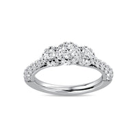 Thumbnail for Diamond 1 Ct.Tw. Bridal Ring in 14K White Gold