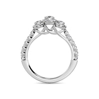 Thumbnail for Diamond 1 Ct.Tw. Bridal Ring in 14K White Gold