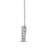 Thumbnail for Diamond 1/4 Ct.Tw. Circle Pendant in 14K White Gold