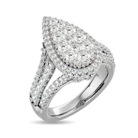 Thumbnail for Diamond 2 ct tw Engagement Ring in 14K White Gold