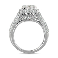 Thumbnail for Diamond 2 ct tw Engagement Ring in 14K White Gold
