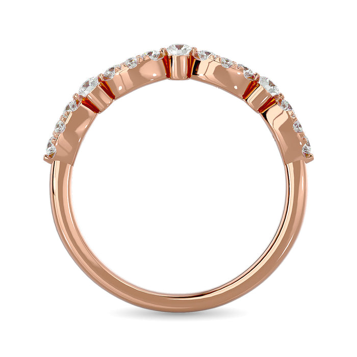 Diamond 1/3 ct tw Band in 14K Rose Gold