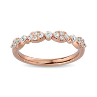 Thumbnail for Diamond 1/3 ct tw Band in 14K Rose Gold