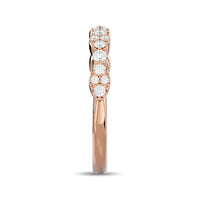 Thumbnail for Diamond 1/3 ct tw Band in 14K Rose Gold