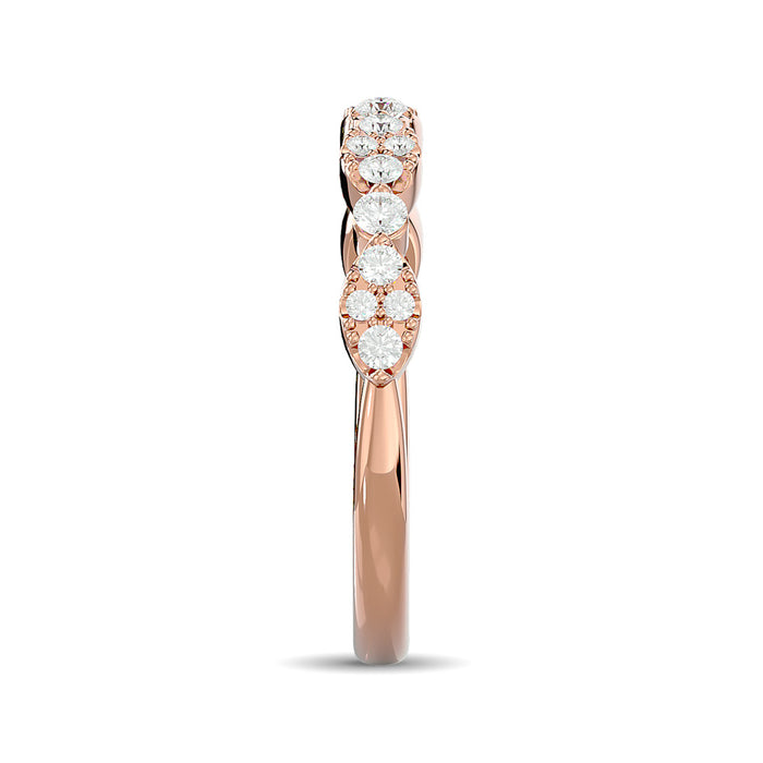 Diamond 1/3 ct tw Band in 14K Rose Gold