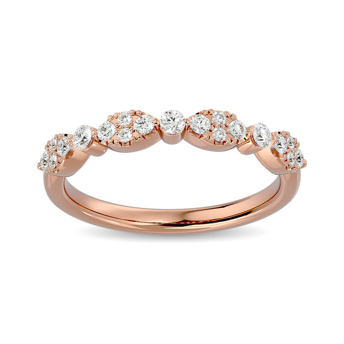 Diamond 1/3 ct tw Band in 14K Rose Gold