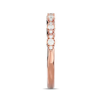 Thumbnail for Diamond Wedding Band 1/5 ct tw in 14K Rose Gold