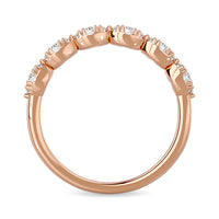 Thumbnail for Diamond Wedding Band 1/5 ct tw in 14K Rose Gold