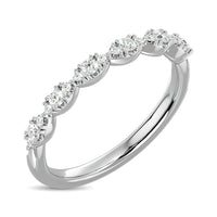 Thumbnail for Diamond Wedding Band 1/5 ct tw in 14K White Gold