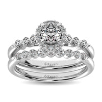 Thumbnail for Diamond 1 Ct.Tw. Bridal Ring in 14K White Gold