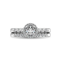 Thumbnail for Diamond 1 Ct.Tw. Bridal Ring in 14K White Gold