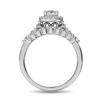 Thumbnail for Diamond 1 Ct.Tw. Bridal Ring in 14K White Gold