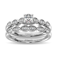 Thumbnail for Diamond 1/2 Ct.Tw. Bridal Ring in 14K White Gold
