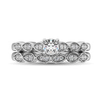 Thumbnail for Diamond 1/2 Ct.Tw. Bridal Ring in 14K White Gold