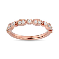 Thumbnail for Diamond 1/4 Ct.Tw. Stackable Band in 14K Rose Gold