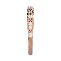 Thumbnail for Diamond 1/4 Ct.Tw. Stackable Band in 14K Rose Gold