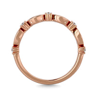Thumbnail for Diamond 1/4 Ct.Tw. Stackable Band in 14K Rose Gold