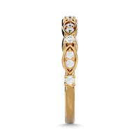 Thumbnail for Diamond 1/4 Ct.Tw. Stackable Band in 14K Yellow Gold