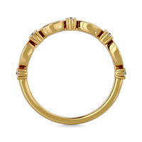 Thumbnail for Diamond 1/4 Ct.Tw. Stackable Band in 14K Yellow Gold